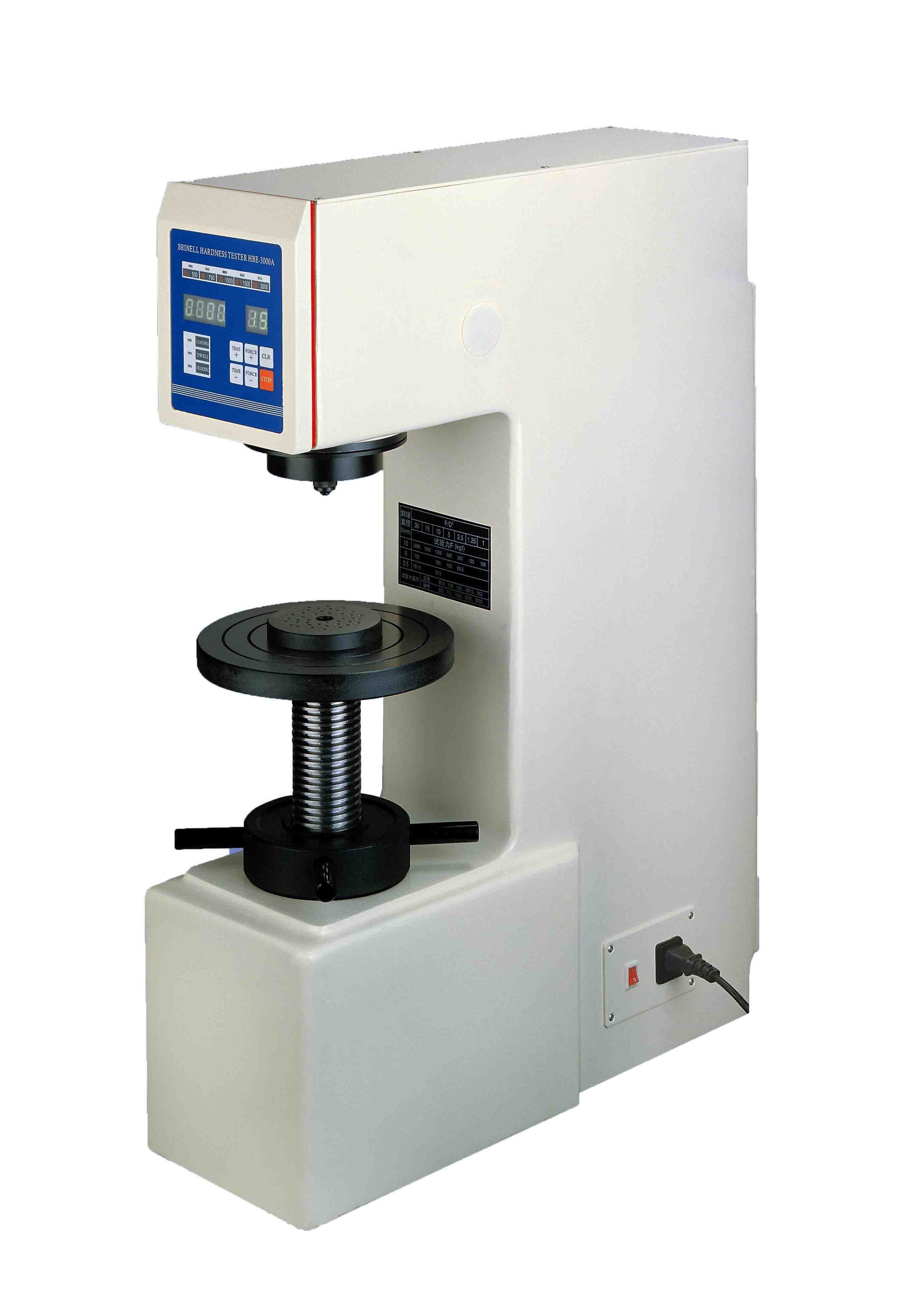 HBE-3000A電子布氏硬度計的技術參數(shù)及介紹